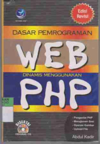 dasar Pemrograman Web dinamis Menggunakan PHP