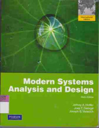 Image of Modern Systems Analysis and Design