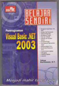 Belajar Sendiri Pemrograman Visual Basic. NET 2003