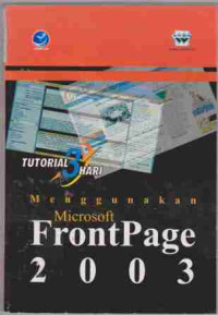 Tutorial 3 Hari Menggunakan Microsoft Fronpage 2003