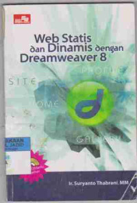 Web Statis dan Dinamis dengan Dreamweaver 8