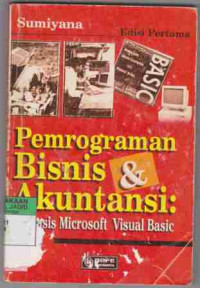 Pemrograman Bisnis & akuntansi Berbasis Microsoft Visual Basic