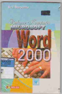 Belajar Komputer Microsoft Word 2000