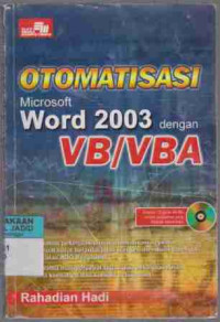 Otomatisasi Microsoft Word 2003 dengan VB / VBA