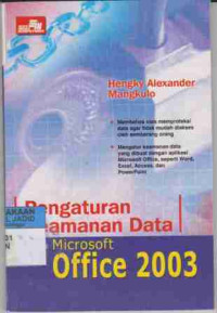 Pengaturan Keamanan Data Microsoft Office 2003