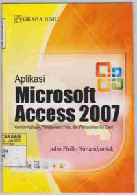 Aplikasi Microsoft Access 2007