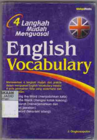 Image of 4 Langkah Mudah Menguasai English Vocabulary