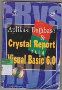 Aplikasi Database &Crystal Report pada Visual Basic 6.0