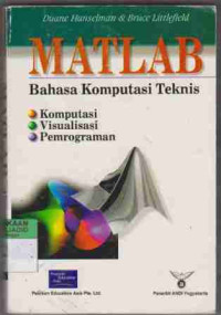 Matlab Bahasa Komputasi teknis