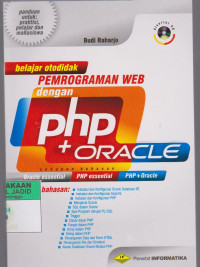 Belajar Otodidak Pemrograman WEB dengan PHP + Oracle