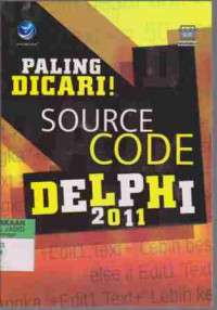 Paling dicari Source Code Delphi 2011