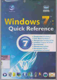 Windows 7 Quick Reference