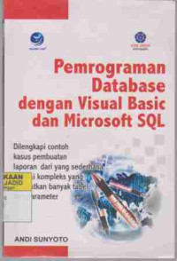 Pemrograman Dadatabase dengan Visual Basic dan Microsft SQL