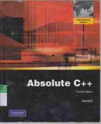 Absolute C++, Fourth Edition