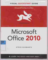 Visual Quickstart Guide: Microsoft Office 2010