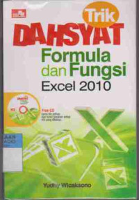 Image of Trik Dahsyat Formula dan Fungsi Excel 2010
