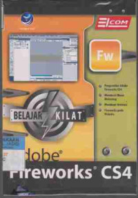 Image of Belajar Kilat Adobe Fireworks CS4
