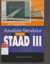 Analisis Struktur dengan STAAD III