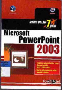 Image of Mahir Dalam 7 Hari Microsoft Power Point 2003