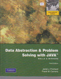 Data Abstraction & Problem Solving wit Java Walls & Mirrors