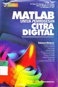 MATLAB untuk Pemrosesan CITRA DIGITAL