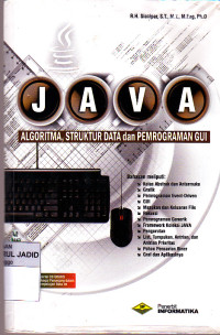 Java Algoritma, Struktur Data dan Pemrograman GUI