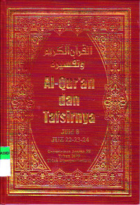 ALQUR'AN DAN TAFSIRNYA JILID 8 JUZ 22-23-24