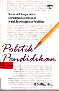 Image of Politik pendidikan