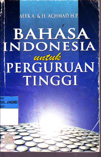 BAHASA INDONESIA UNTUK PERGURUAN TINGGI