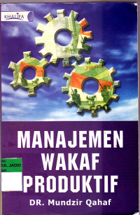 Manajemen Wakaf Produktif