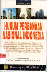 HUKUM PERBANKAN NASIONAL INDONESIA