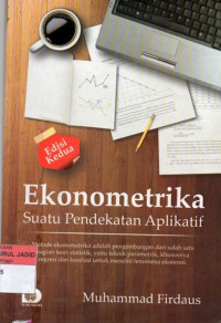 Ekonometrika Suatu Pendekatan Aplikatif