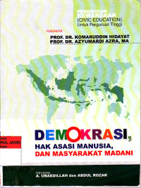 DEMOKRASI HAK ASASI MANUSIA DAN MASYARAKAT MADANI