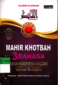 MAHIR KHOTBAH 3 BAHASA