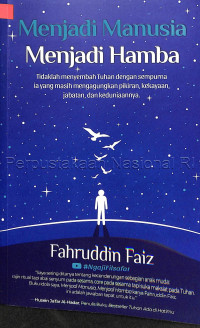 Image of Menjadi manusia, menjadi hamba