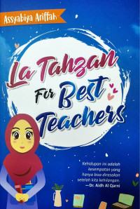 Image of La Tahzan For Best Teachers