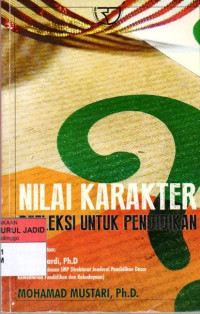 NILAI KARAKTER REFLEKSI UNTUK PENDIDIKAN