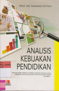 Analisis Kebijakan Pendidikan