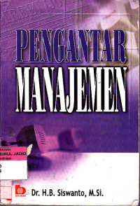 PENGANTAR MANAJEMEN