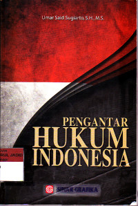 Image of PENGANTAR HUKUM INDONESIA