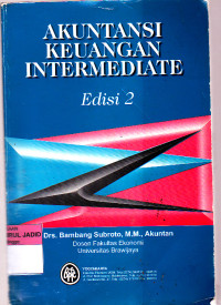 AKUNTANSI KEUANGAN INTERMEDIATE