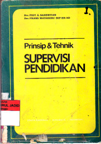 PRINSIP & TEKNIK SUPERVISI PENDIDIKAN