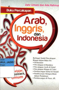 BUKU PERCAKAPAN ARAB,INGGRIS,DAN INDONESIA