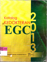 KATALOG KEDOKTERAN EGC 2013