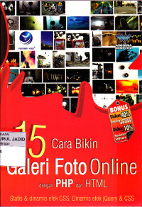 15 CARA BIKIN GALERI FOTO ONLINE DENGAN PHP DAN HTML