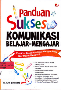 PANDUAN SUKSES KOMUNIKASI BELAJAR-MENGAJAR