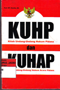 KUHP DAN KUHAP