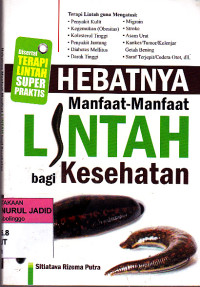 HEBATNYA MANFAAT-MANFAAT LINTAH BAGI KESEHATAN