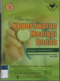 Buku Ajar Keperawatan Medikal Bedah Gangguan Gastrointestinal