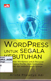 WORDPRESS UNTUK SEGALA KEBUTUHAN